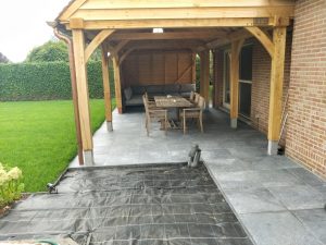 terrastegels in Oost-Vlaanderen
